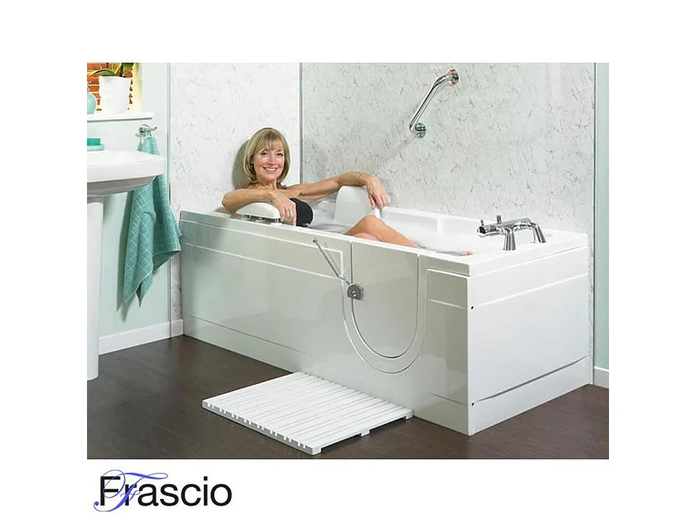 Bañera Con Puerta y Asiento Modelo 17 Medidas 170x70 cm Versión Izquierda