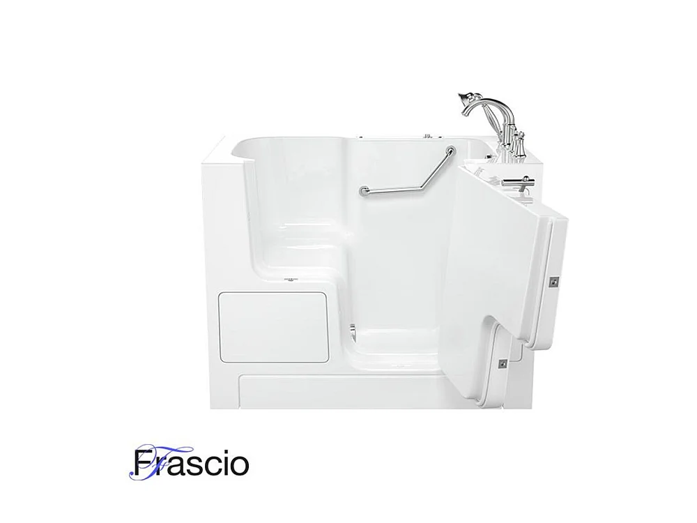 Baignoire avec porte et siège modèle 3052 mesure 135x75 cm version gauche