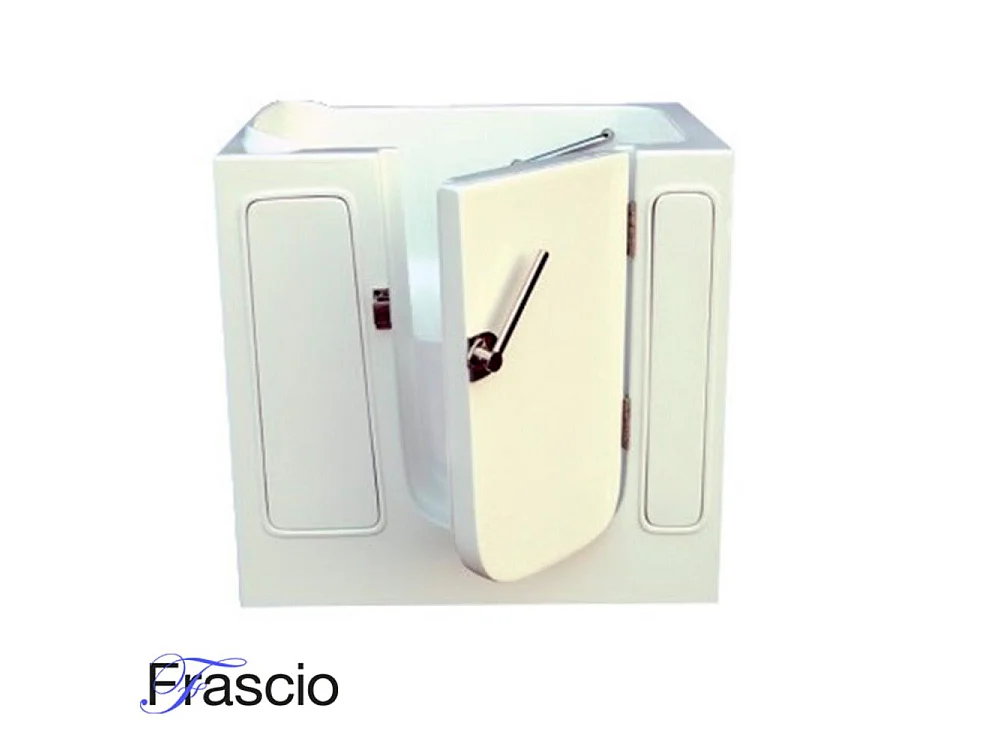 Baignoire avec porte et siège modèle 2740 mesure 100x70 cm version gauche