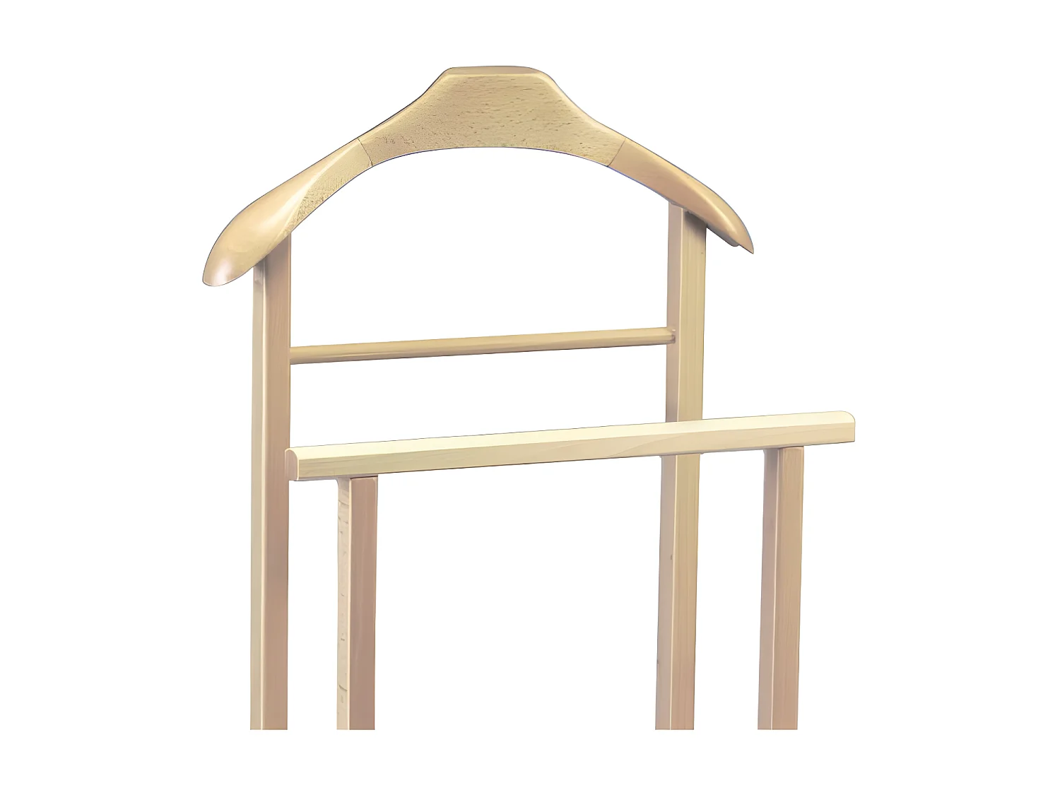 Valet de nuit teinte Naturelle - BISTURE - L 43 x l 30 x H 100 cm