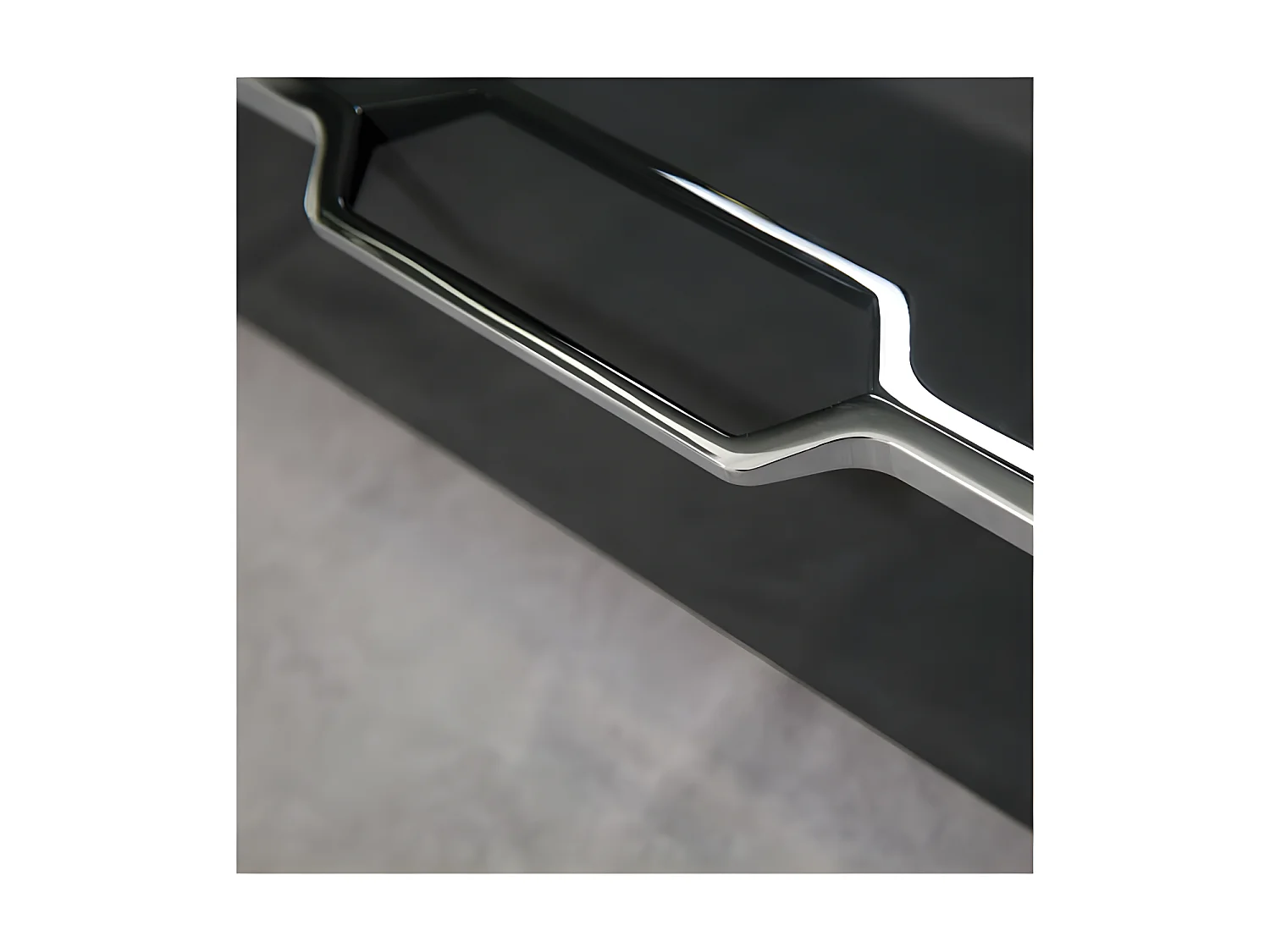 Meuble double vasque 3 tiroirs 120 cm Taupe - LANA - L 121.5 x l 47 x H 88 cm