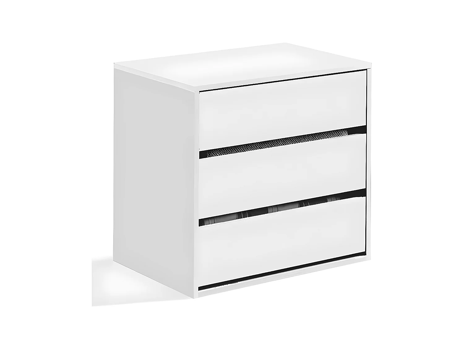Caisson 3 tiroirs pour intérieur d'armoire - TSIRA - L 60 x l 44 x H 57 cm