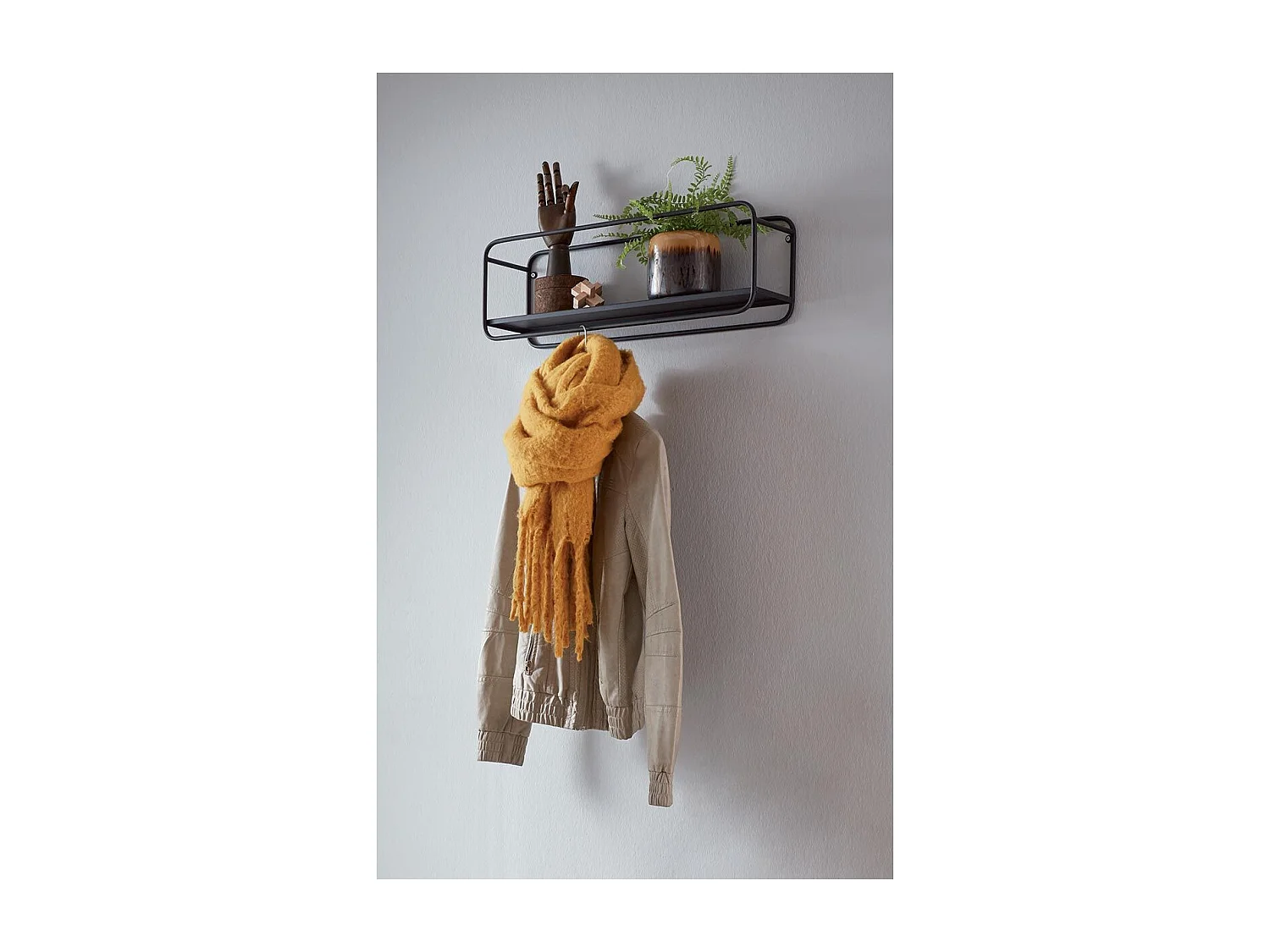 Étagère Murale Design "Victoire" 60cm Noir