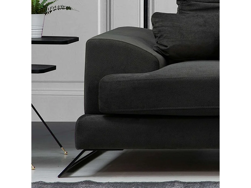 Sofá rinconero Altadena 322, Gris, 308x190x92cm