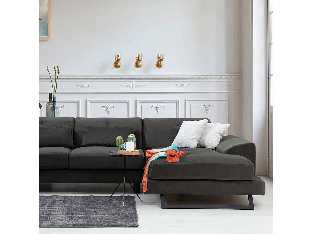 Sofá rinconero Altadena 322, Gris, 308x190x92cm