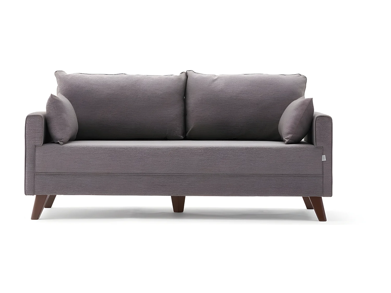 Sofá Altadena B102, Marrón, 177x81x85cm, Tapiz, Patas: Plástico