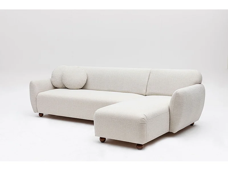 Sofá rinconero Altadena 189, Blanco, 273x162x86cm