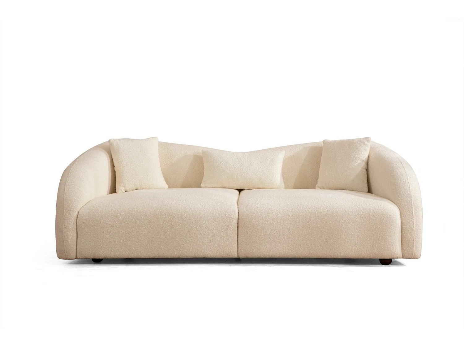 Sofá Altadena 118, 236x91x76cm, Tapiz, Patas: Madera