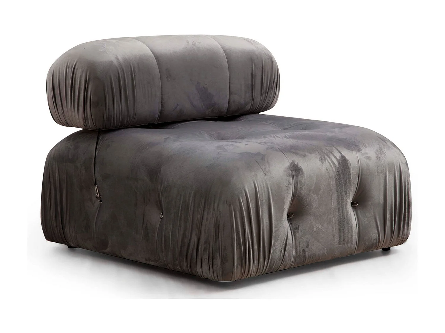 Sofá rinconero modular Altadena A100, Gris, 288x190x75cm