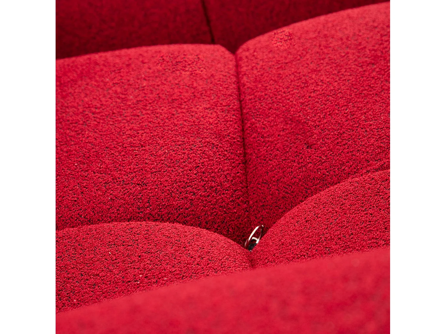 Sofá rinconero modular Altadena A101, Rojo, 288x190x75cm