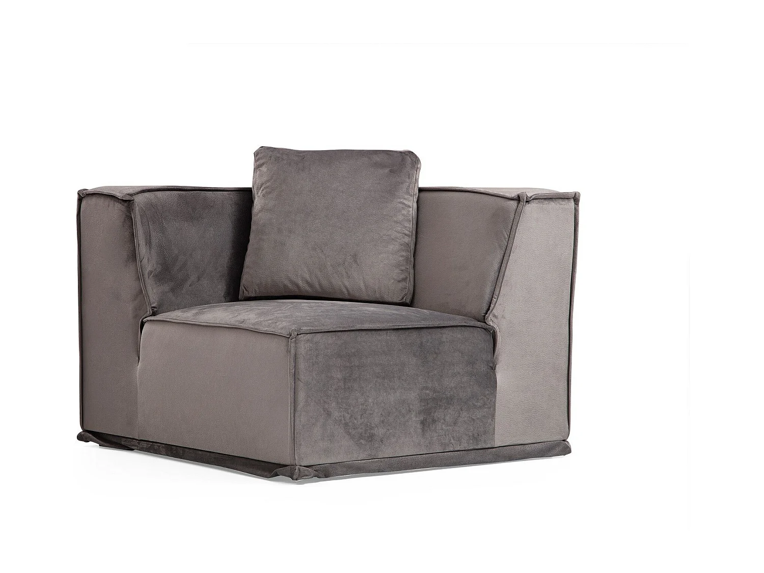 Sofá rinconero modular Altadena 442, Gris, 300x300x76cm