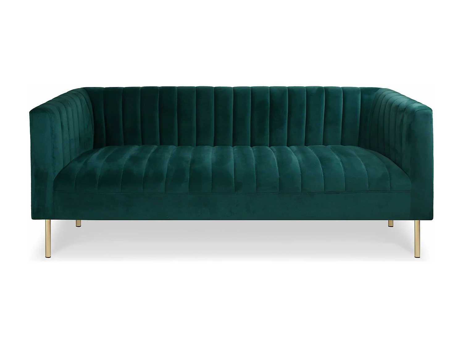 Moderne 3-Sitzer Sofa aus Grünen Samt Sacramento Stilvoll und Elegant