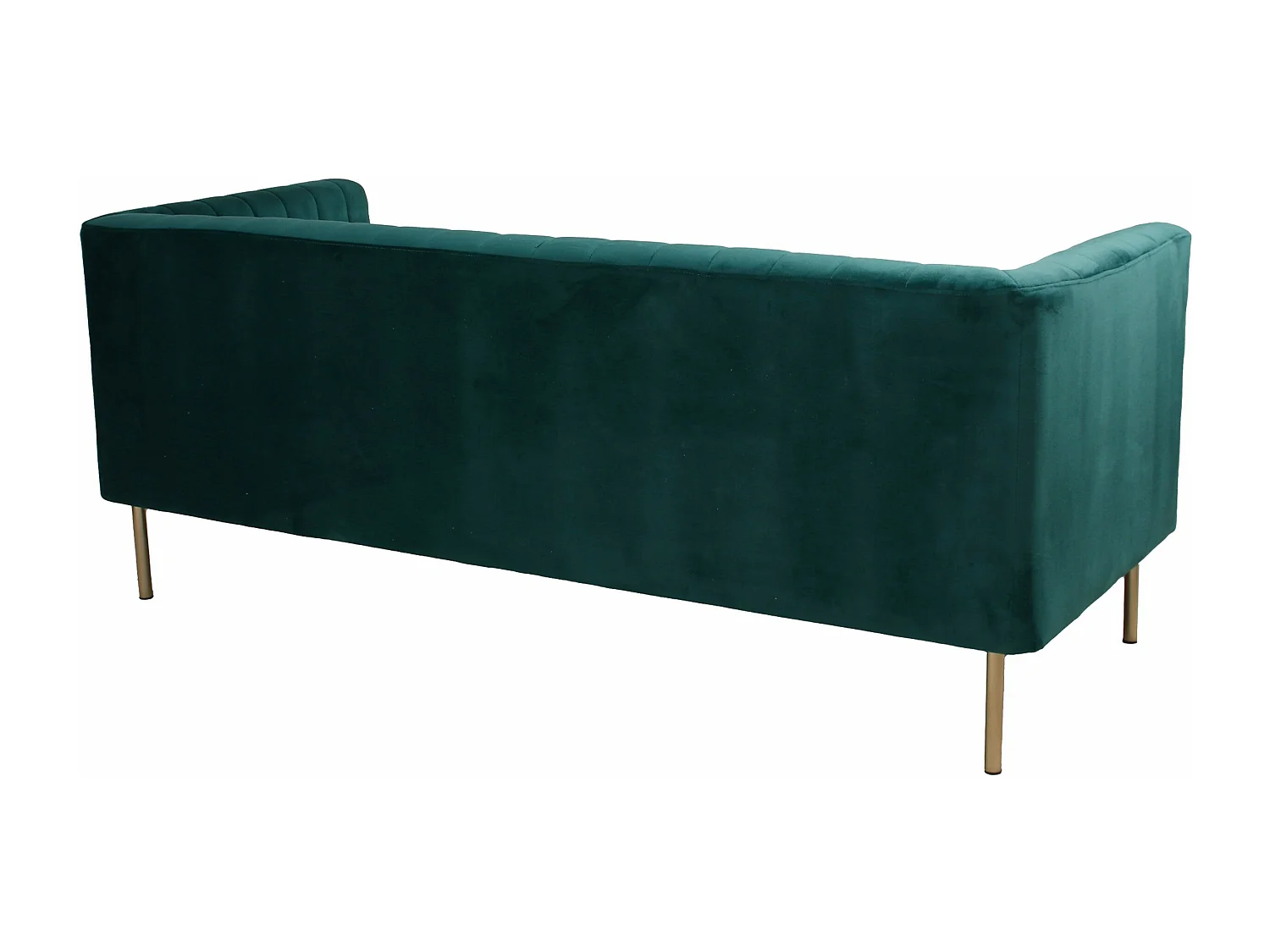 Moderne 3-Sitzer Sofa aus Grünen Samt Sacramento Stilvoll und Elegant