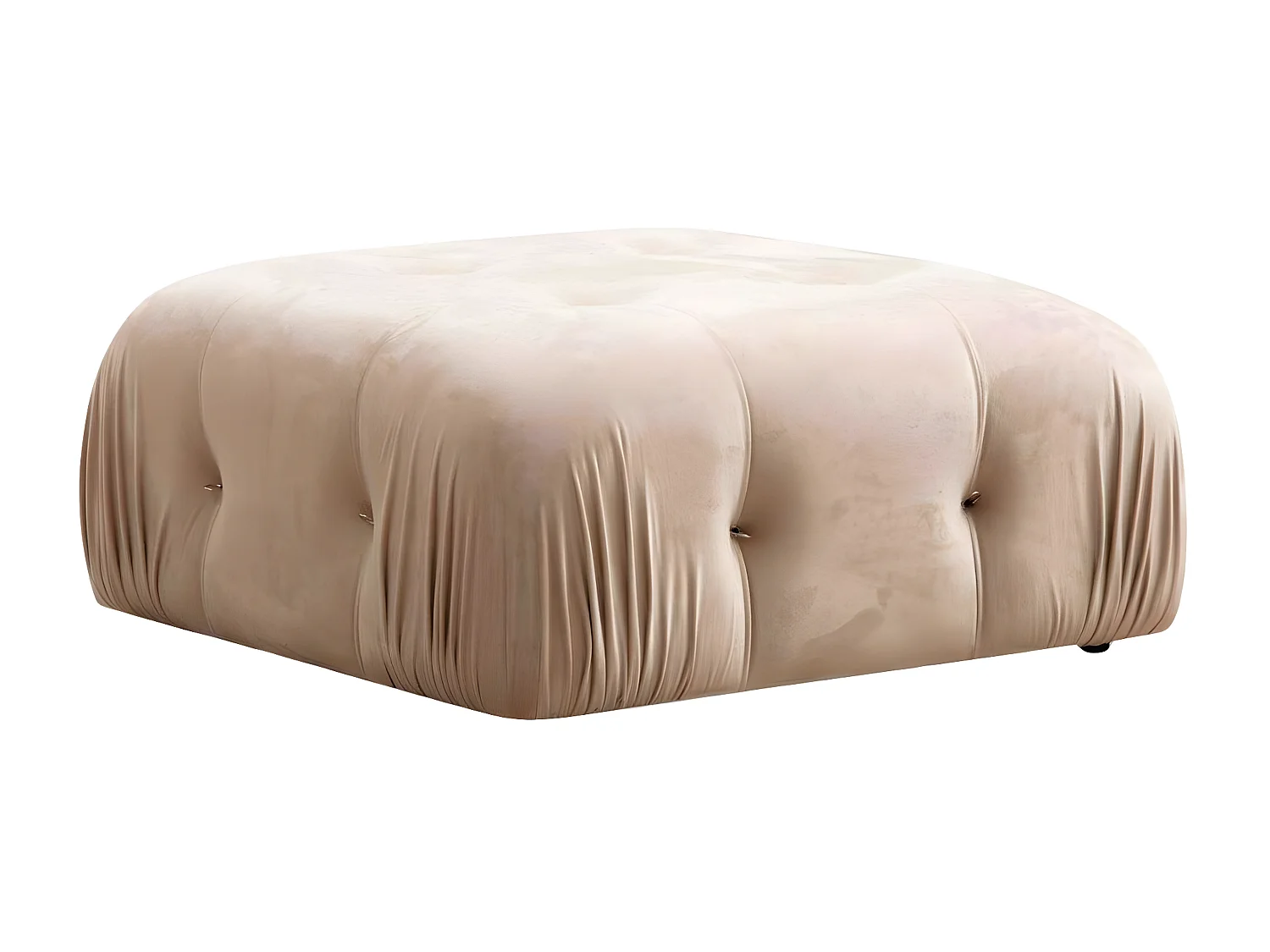 Sofá rinconero modular Altadena A100, De color marrón claro, 288x190x75cm