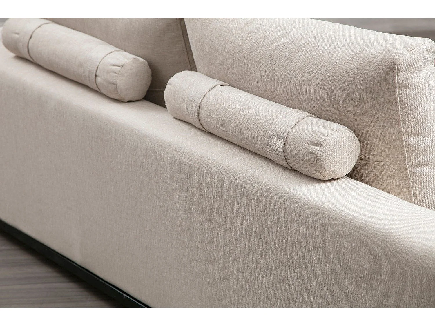 Canapé 2 places Arslan Tissu Beige