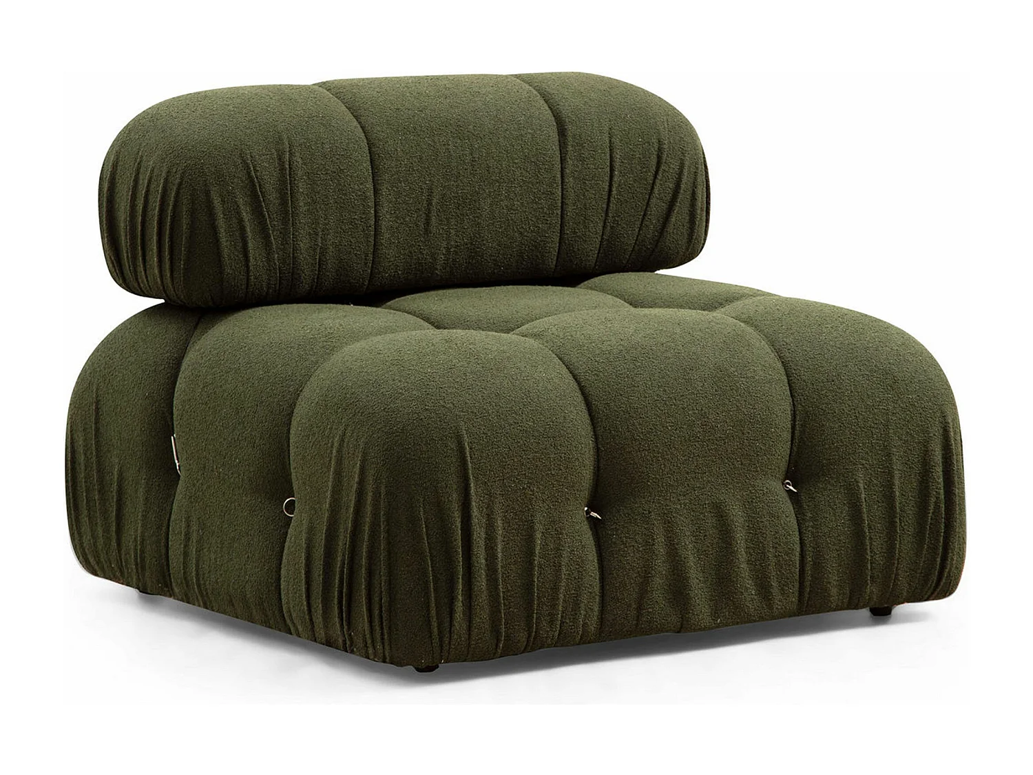 Sofá rinconero modular Altadena A101, Verde, 288x190x75cm