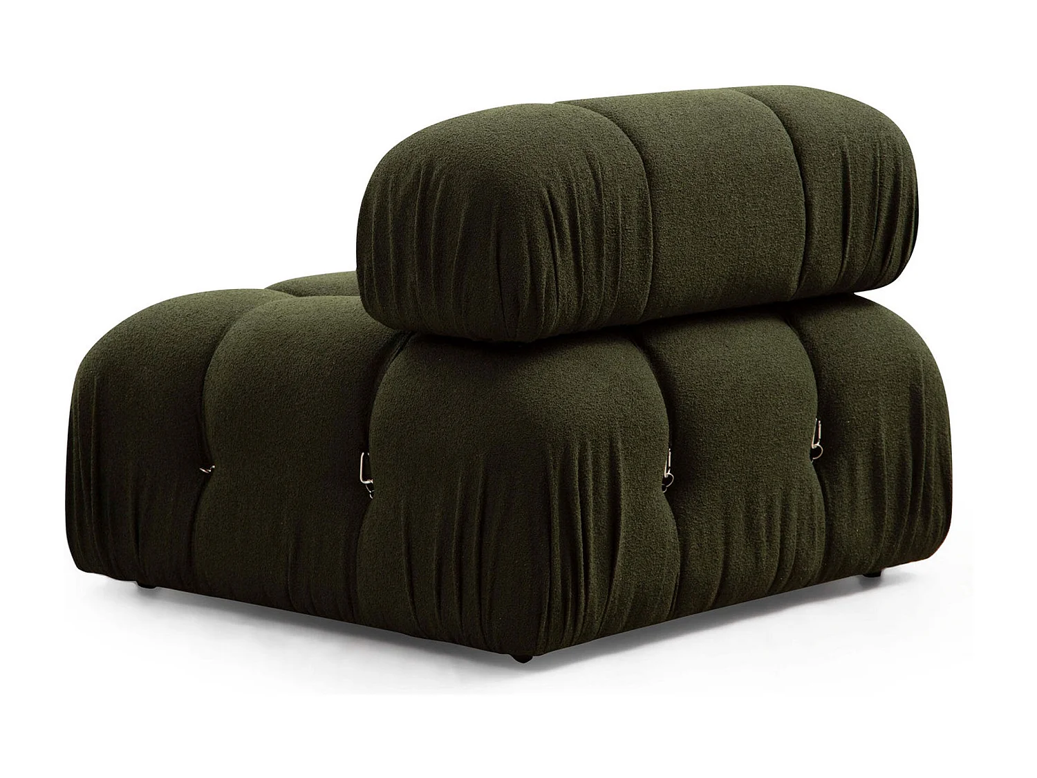 Sofá rinconero modular Altadena A101, Verde, 288x190x75cm