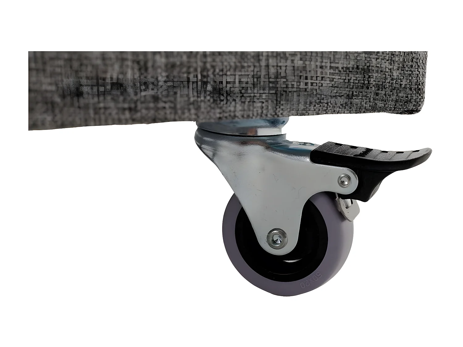 Canapé d'angle à gauche modulable Gialos Tissu Gris