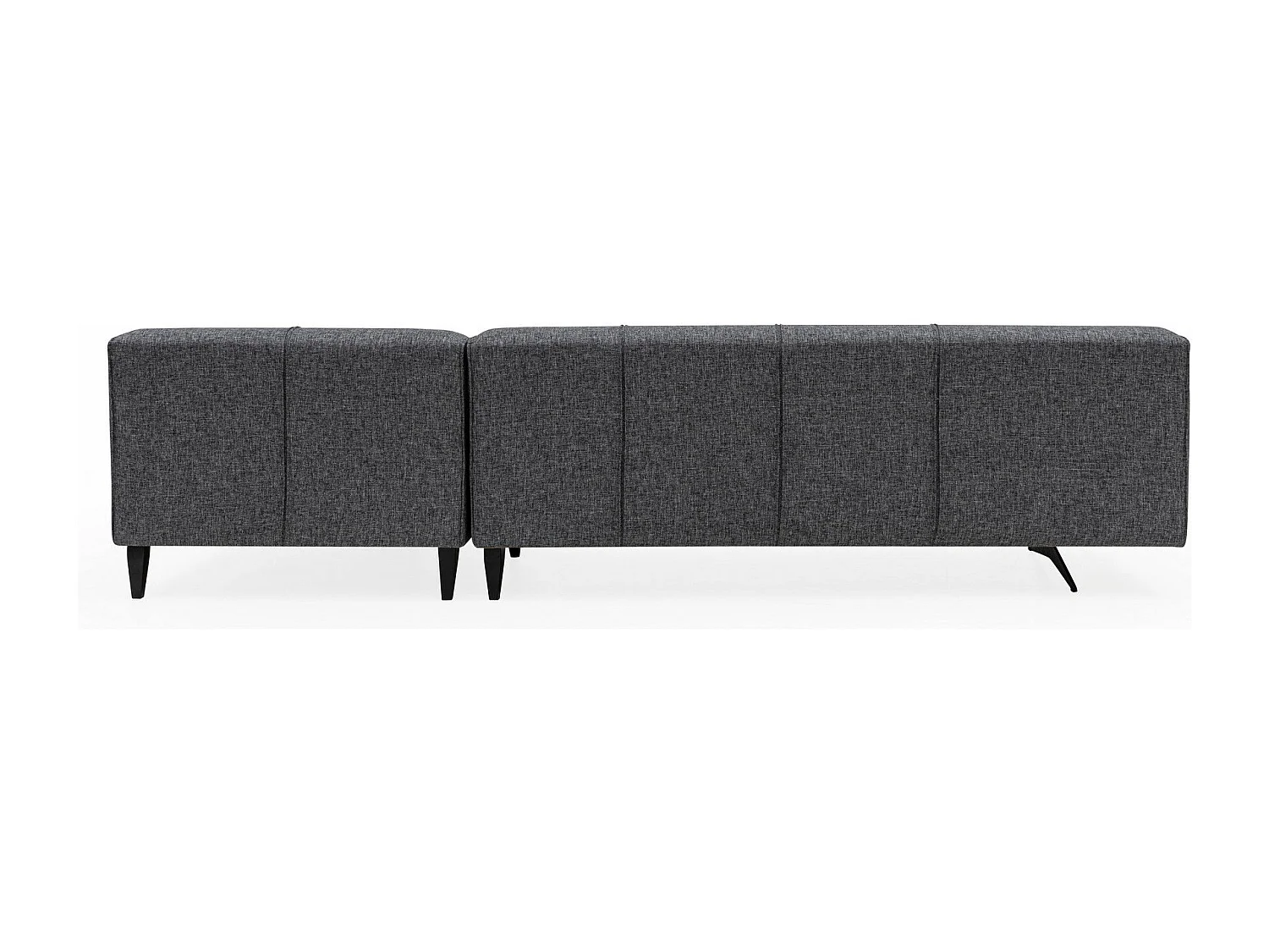 Sofá rinconero Altadena 421, Gris, 308x100x78cm