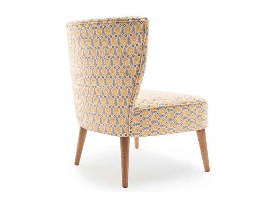 Sillón Altadena 462, Multicolor, 80x65x65cm, Tapiz, Patas: Madera