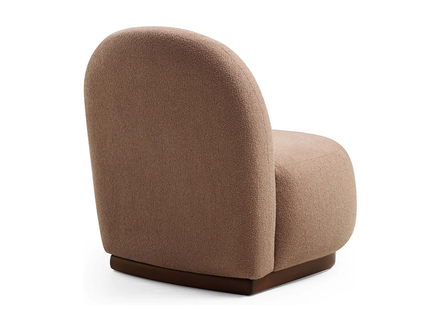 Fauteuil Marshmallow Tissu Capuccino