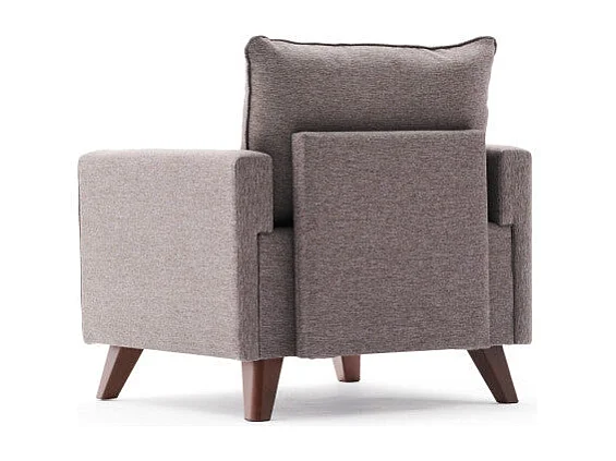 Sillón Altadena B101, Marrón, 85x82x81cm, Tapiz, Patas: Plástico