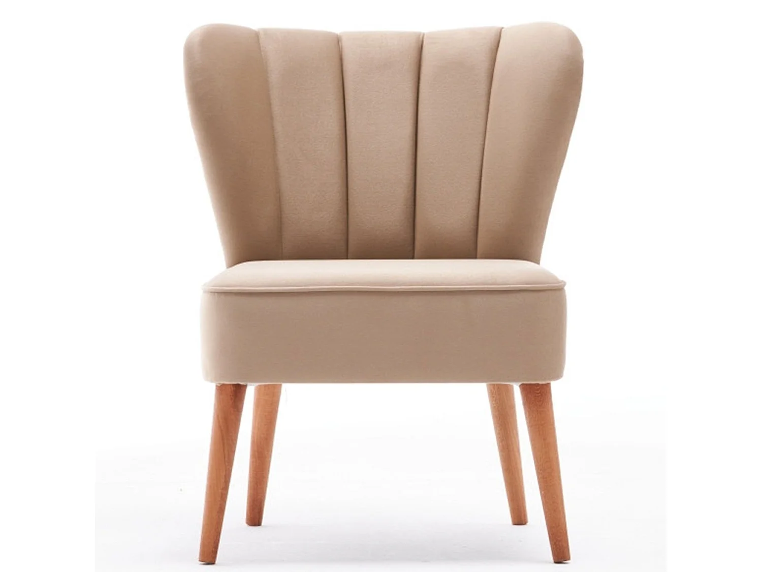 Poltrona – 65x65x80 cm – Creme – Madeira de faia