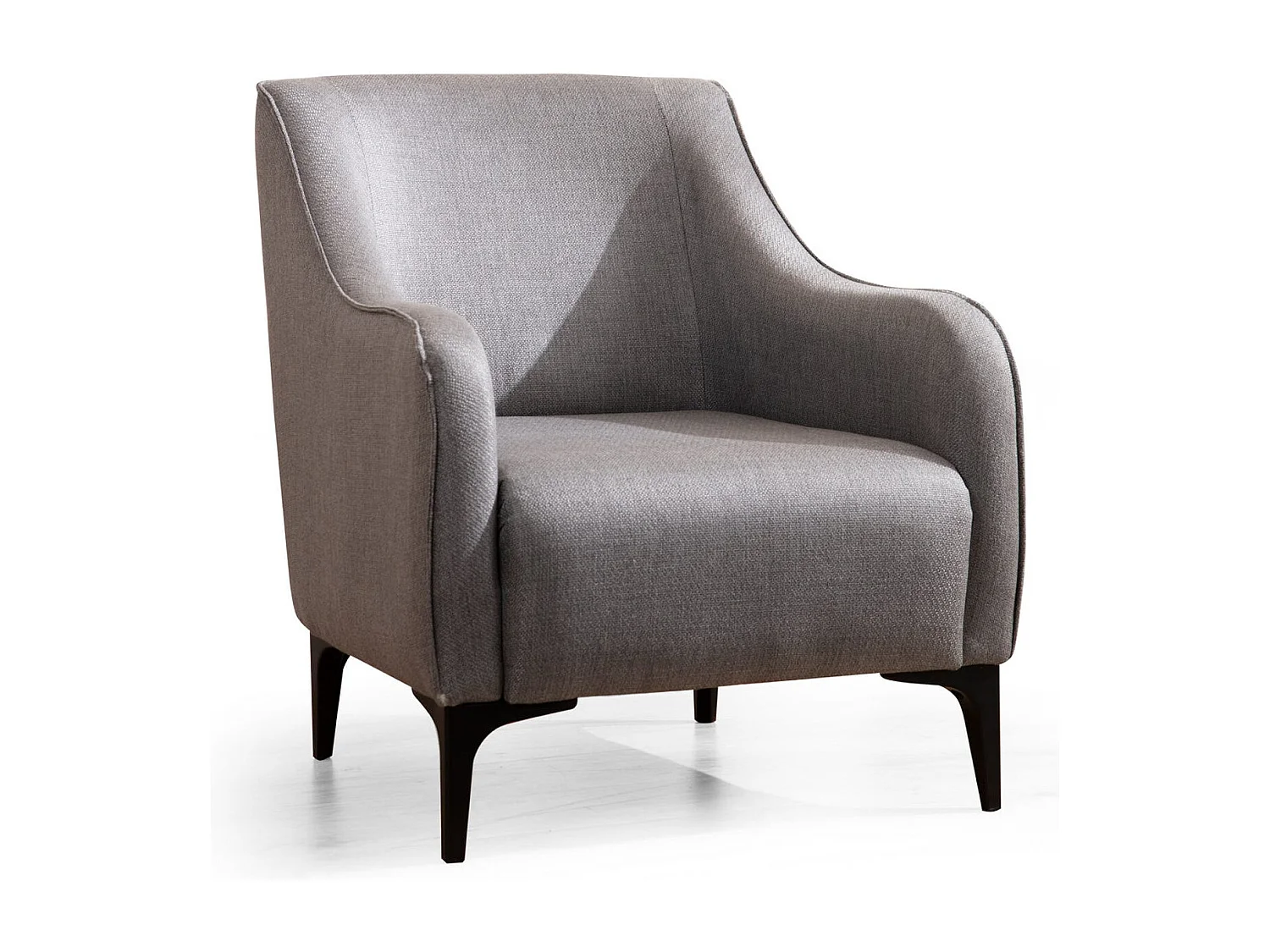 Fauteuil bergère Torga Tissu Gris