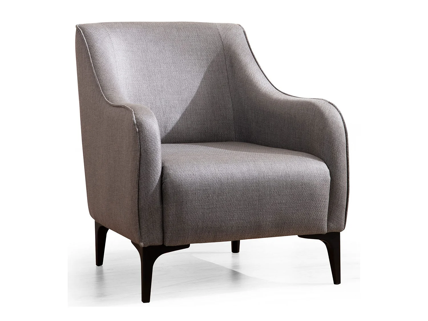 Fauteuil bergère Torga Tissu Gris