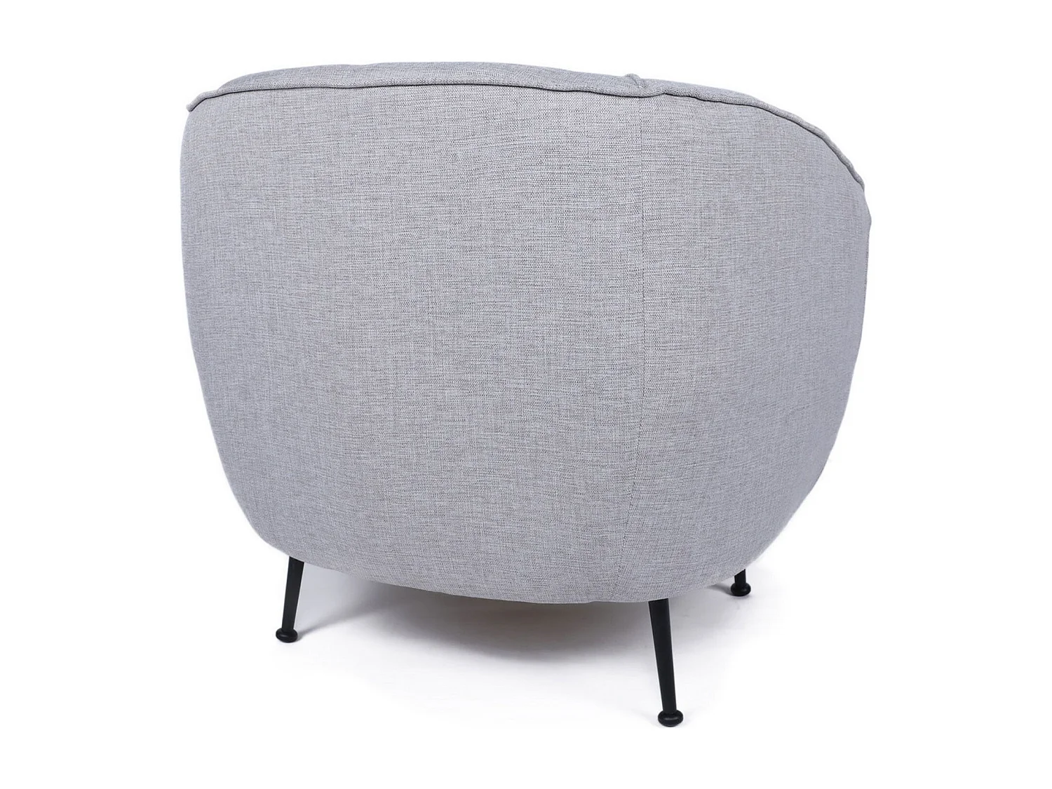 Sillón Altadena 465, Gris, 75x83x72cm, Tapiz, Patas: Metal