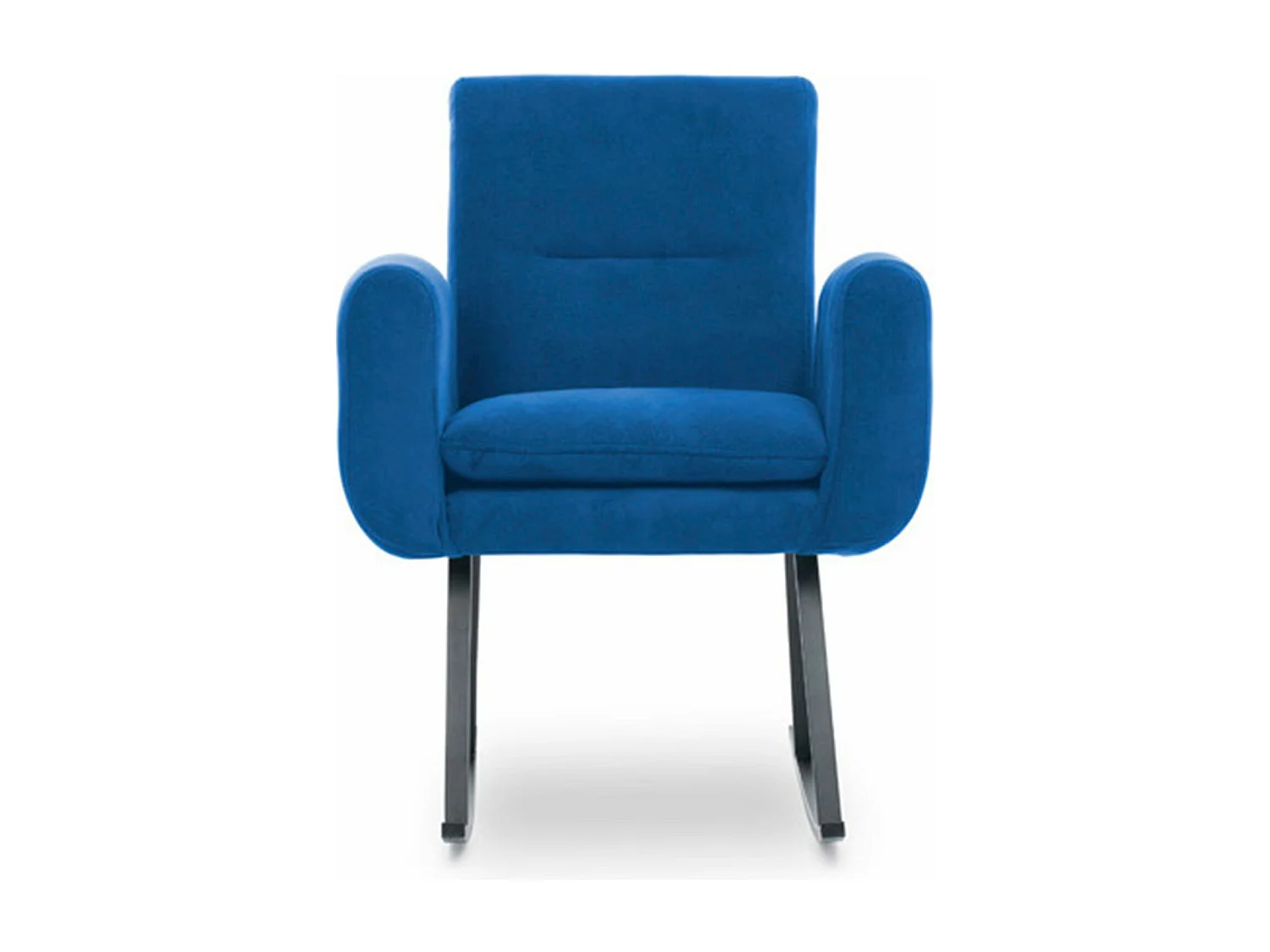 Mecedora Kailua 1647, Azul, 99x80x86cm, Tapiz, Metálico, Metal