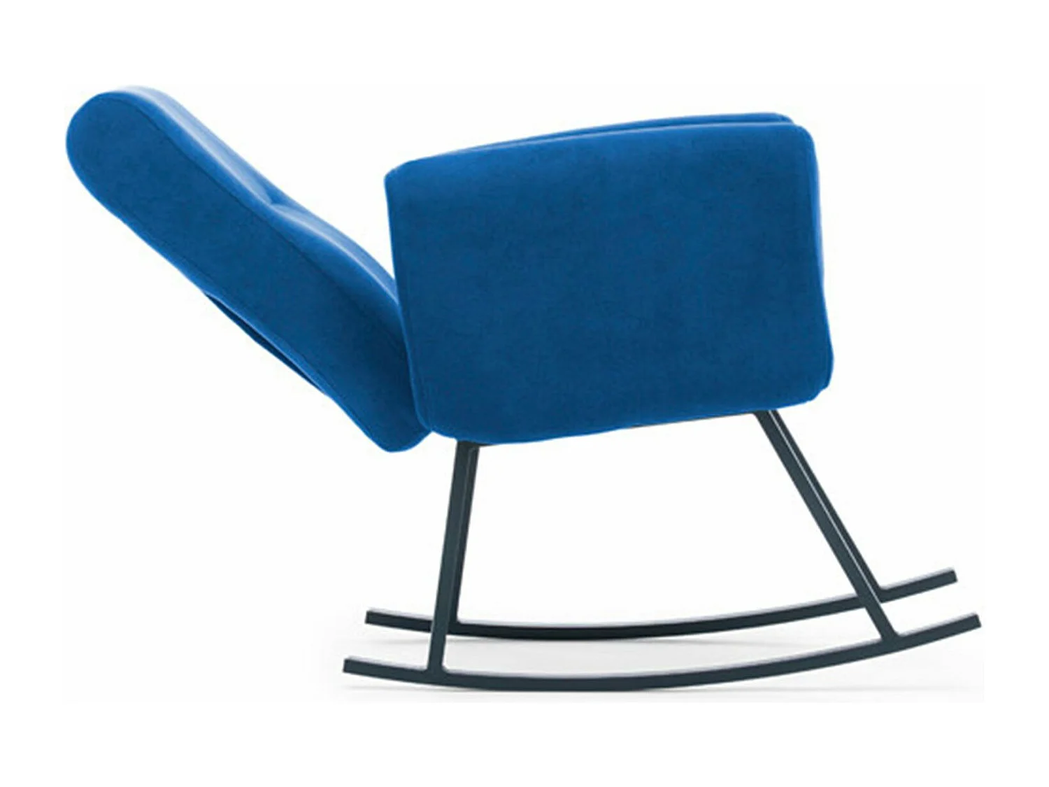 Mecedora Kailua 1647, Azul, 99x80x86cm, Tapiz, Metálico, Metal