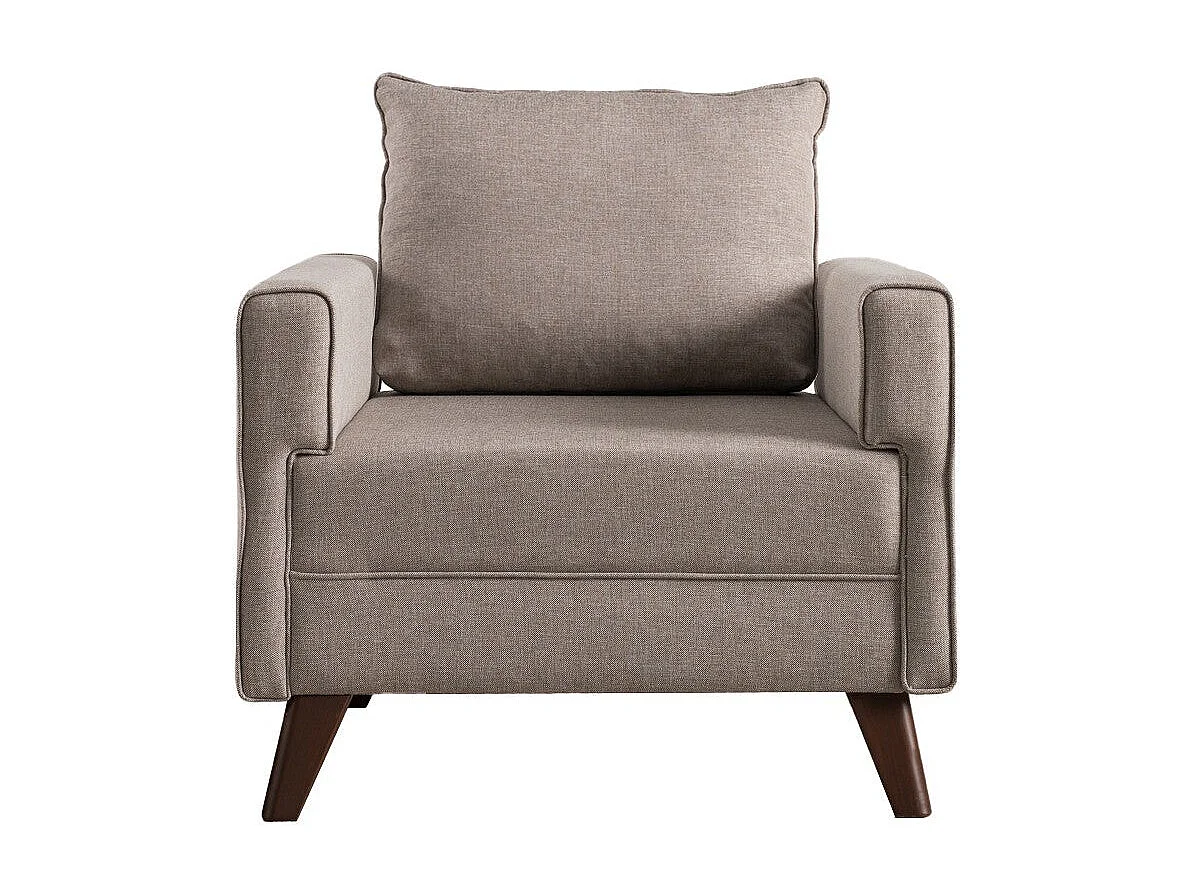 Fauteuil Hermoso Tissu Blanc crème