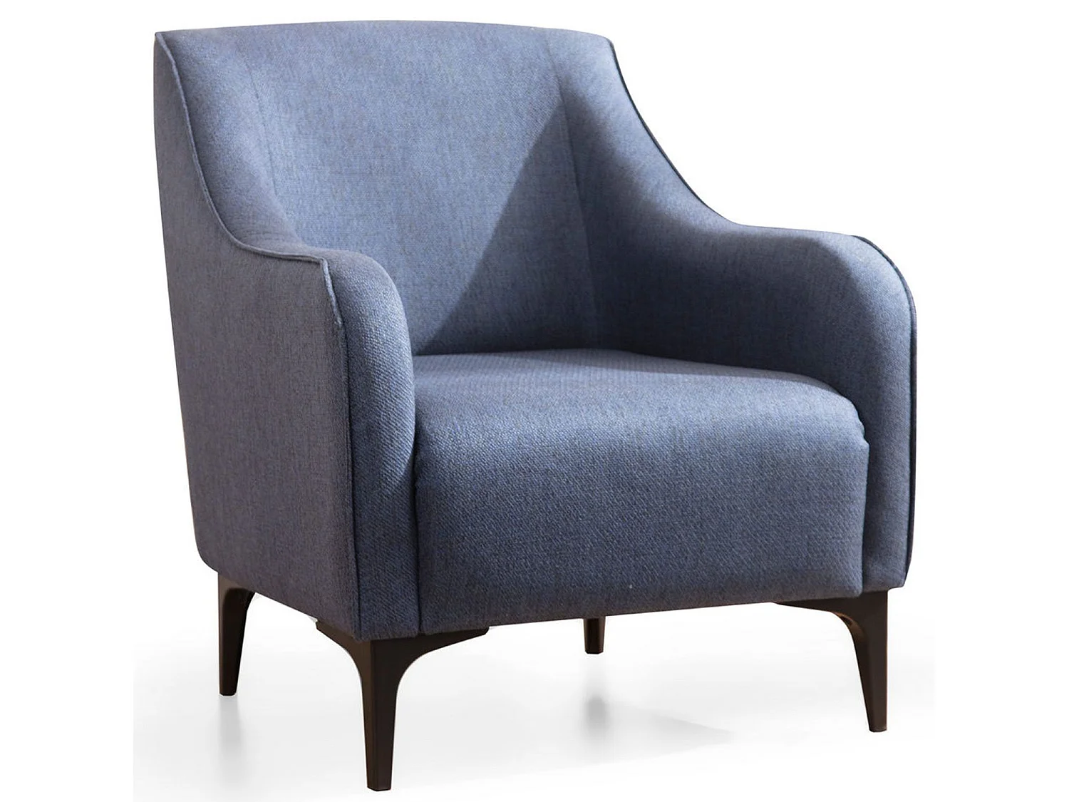 Fauteuil bergère Torga Tissu Gris bleuté