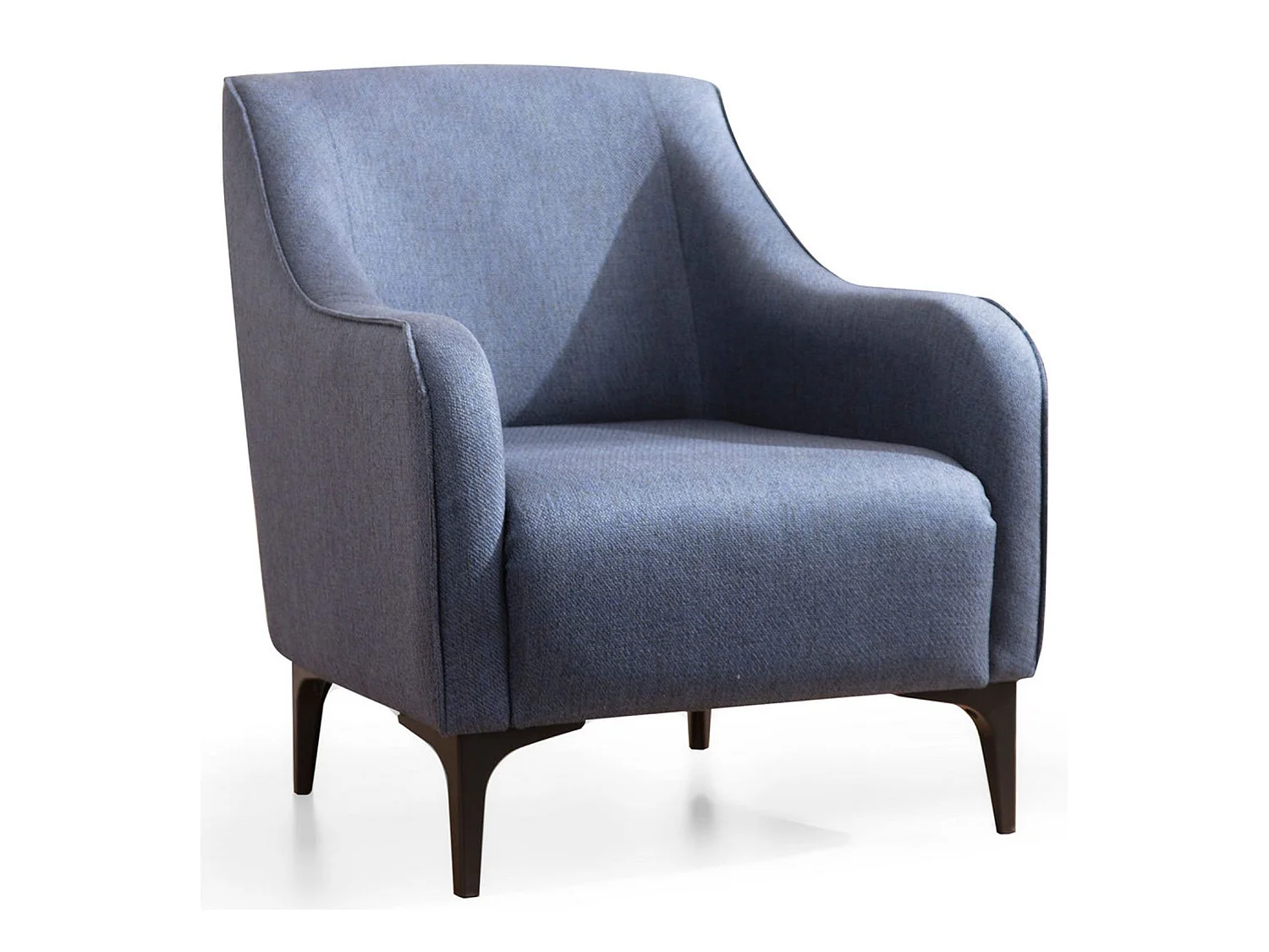 Fauteuil bergère Torga Tissu Gris bleuté