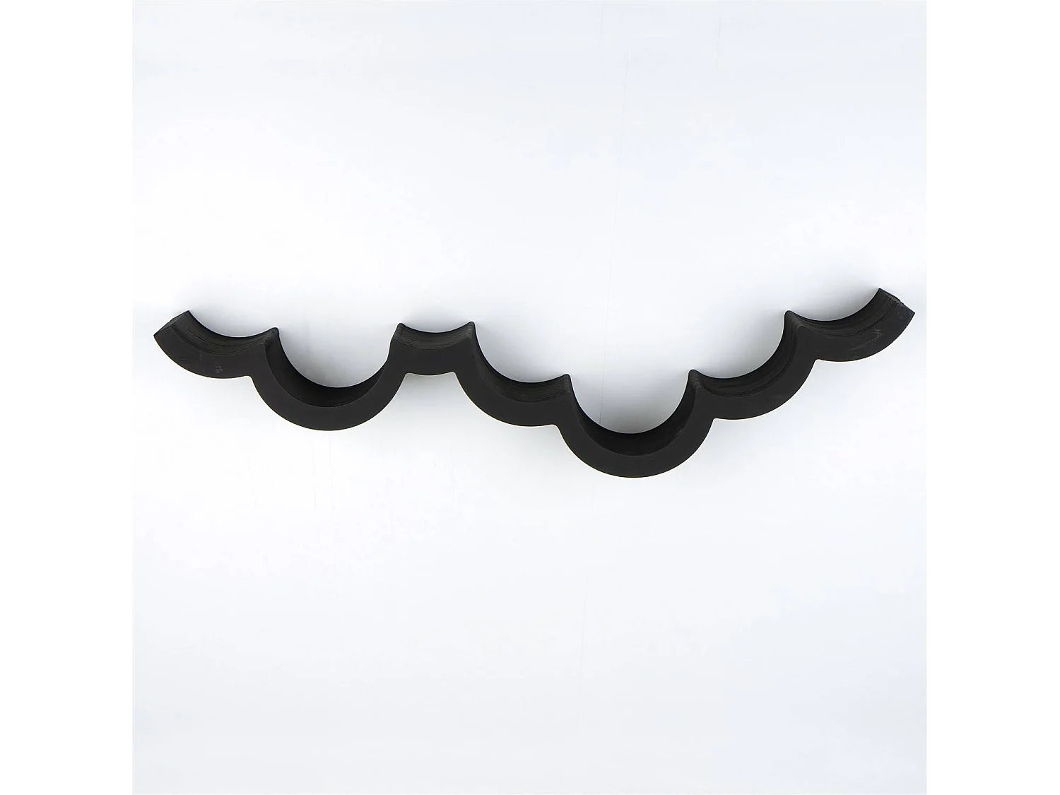 Étagère pour papier toilette Arnoult L62cm Bois Noir