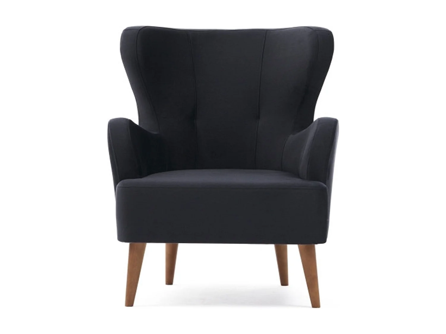 Sillón Altadena 458, Gris, 87x73x80cm, Tapiz, Patas: Madera