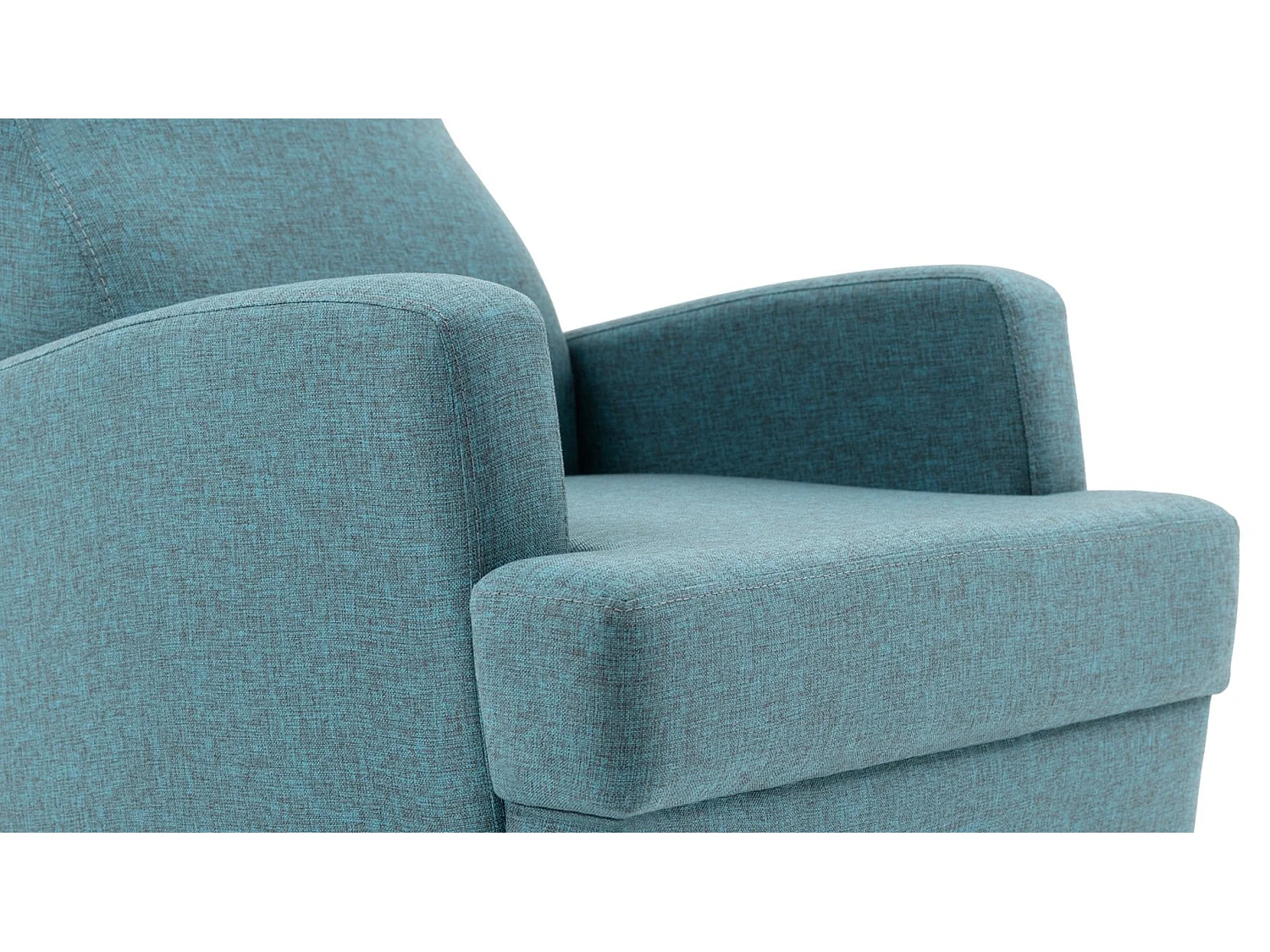 Sillón Altadena 474, Turquesa, 91x76x87cm, Tapiz, Patas: Plástico
