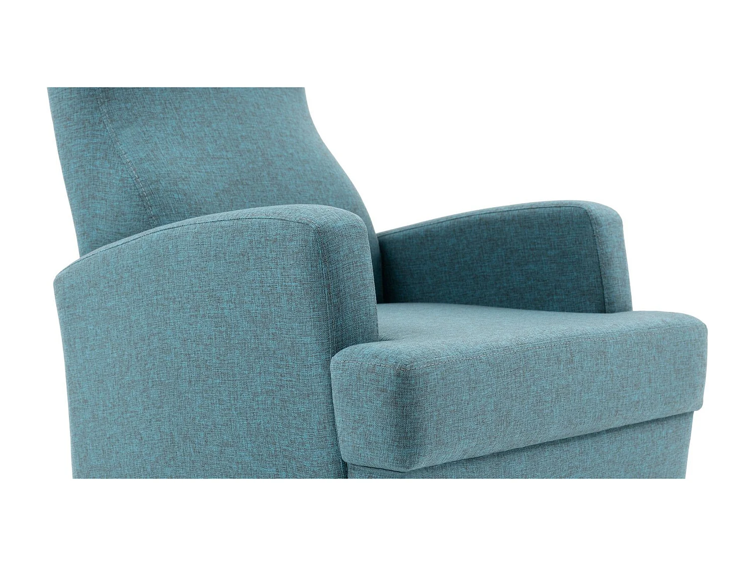 Fauteuil Juana Tissu Turquoise