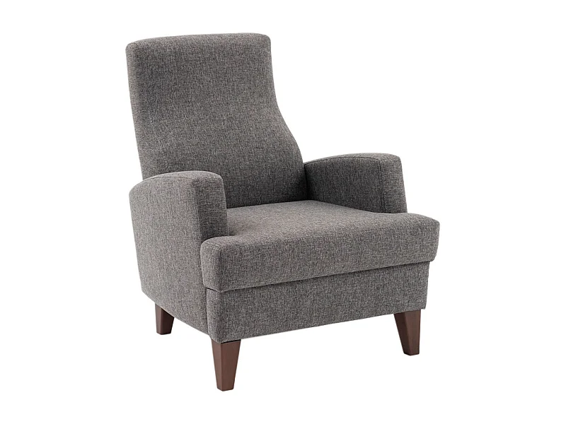 Sillón Altadena 474, Gris, 91x76x87cm, Tapiz, Patas: Plástico