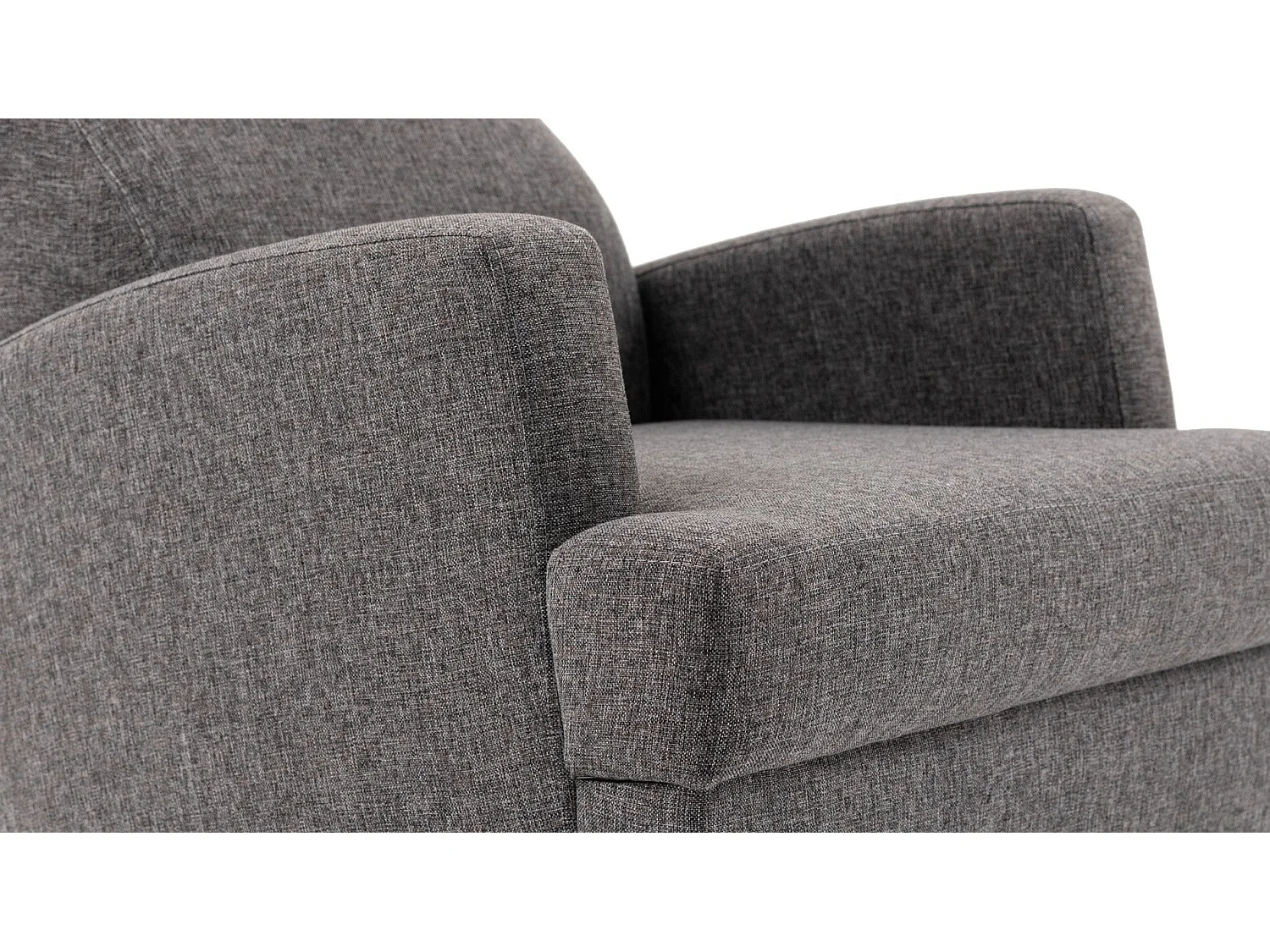 Sillón Altadena 474, Gris, 91x76x87cm, Tapiz, Patas: Plástico