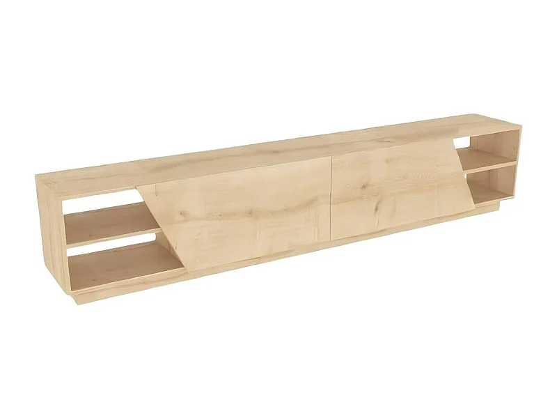 TV-Möbel 4 Regale 2 Türen L240 cm - Rhodes