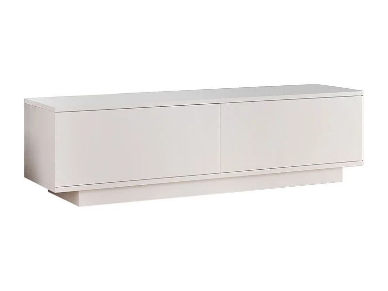 Mesa de tv Kailua 1321, Blanco, 140x38x36cm