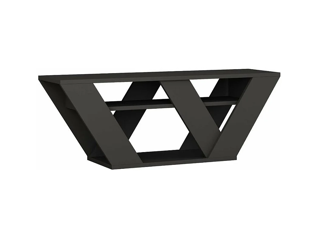 Meuble TV 3 étagères L110 cm - Pipralla