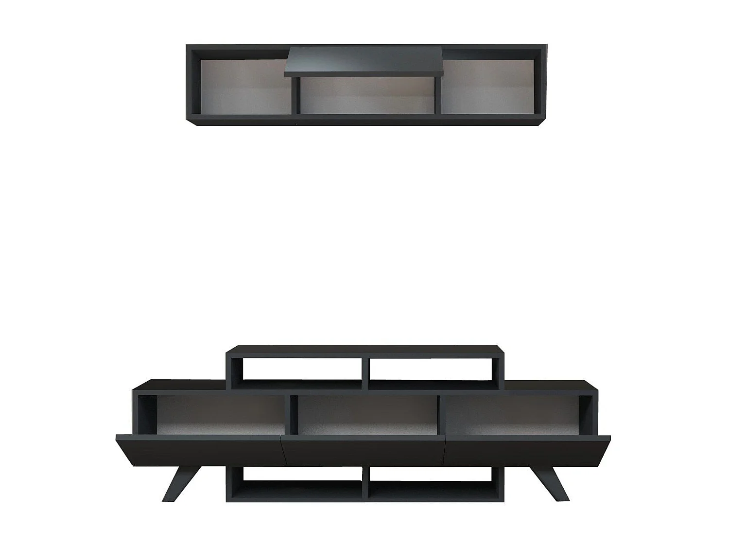 Móvel de TV-Alwin Unit-Antracite