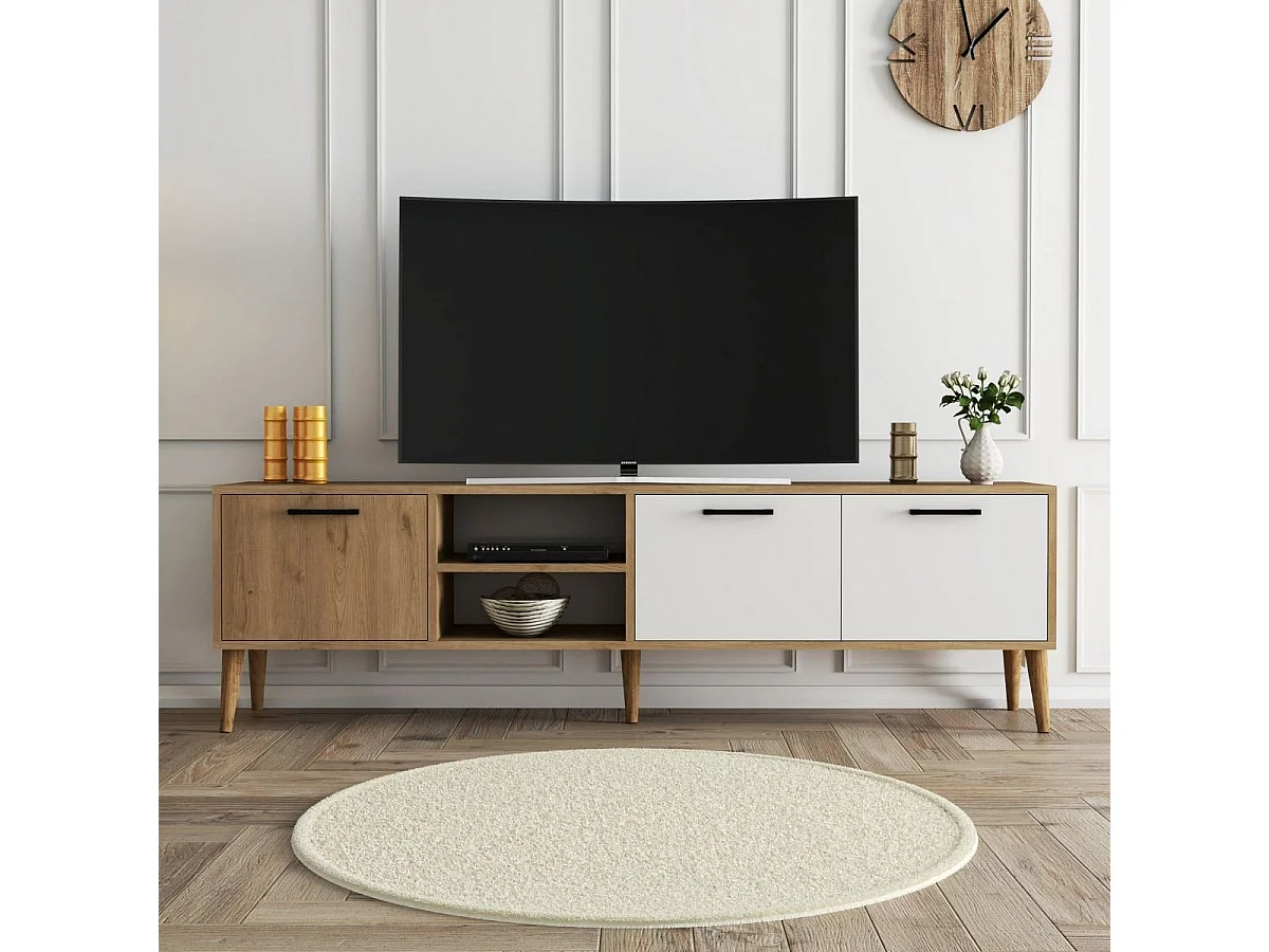 TV-Möbel mit 2 Fächern und 3 Türen L180 cm - Exxen