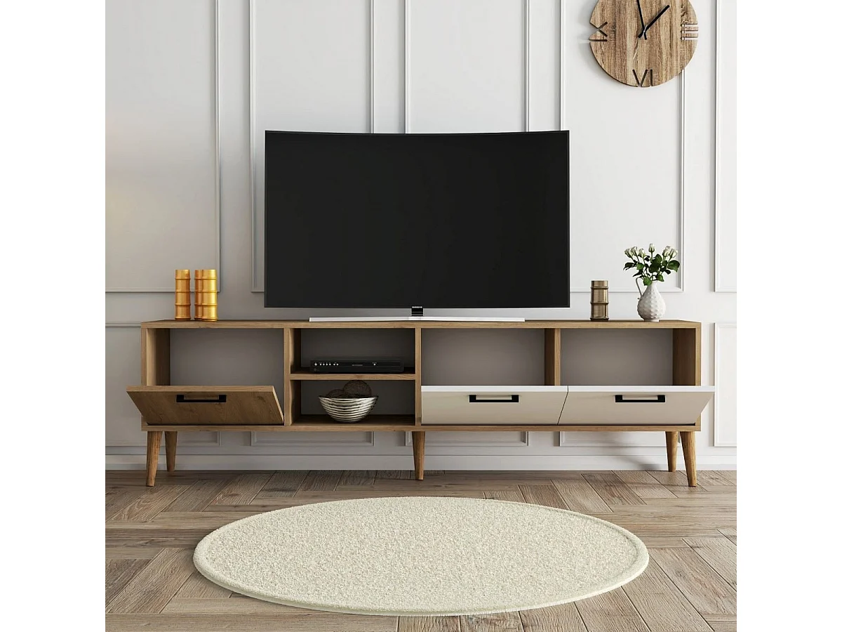 TV-Möbel mit 2 Fächern und 3 Türen L180 cm - Exxen