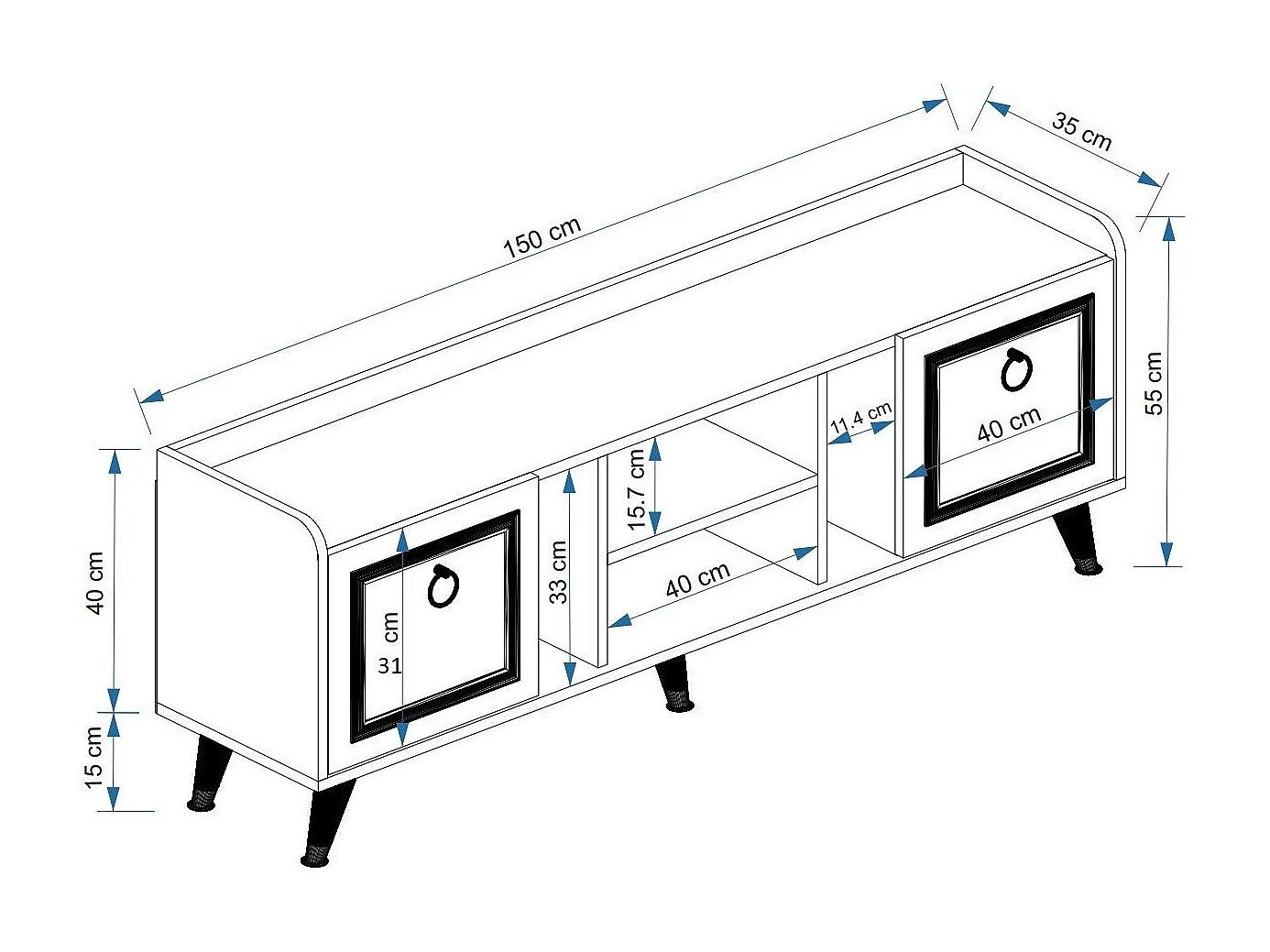 Móvel de TV-Ruby-Noz