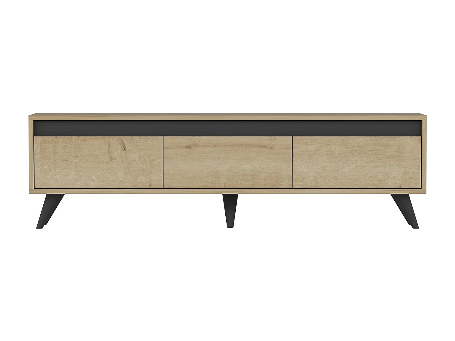 TV-Ständer – 150 cm x 30 cm x 45 cm – Saphir-Eiche – MDF