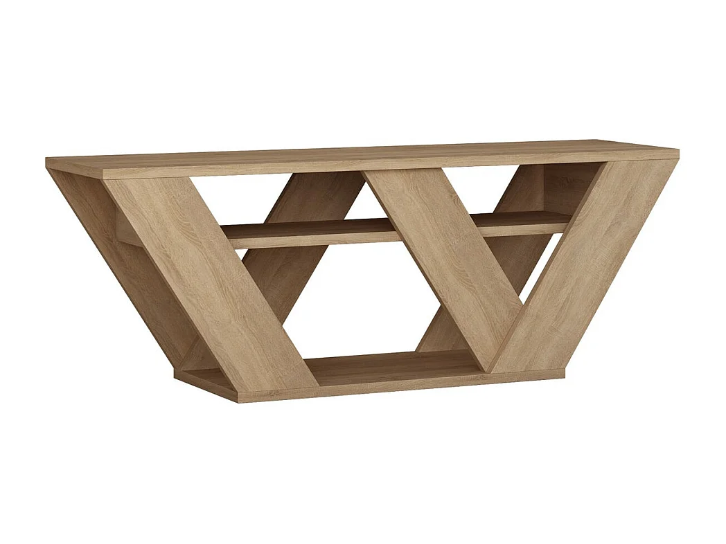 Meuble TV 3 étagères L110 cm - Pipralla